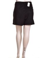 Снимка на Дамски къс панталон от изкуствен велур