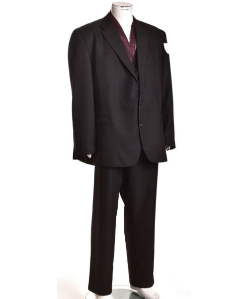 Снимка на Мъжки костюм с елек и вратовръзка