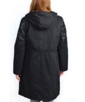 Снимка на Дамско яке с подвижна качулка