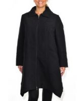 Снимка на Дамско палто с подвижна качулка