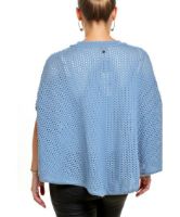 Снимка на Дамски пуловер тип пончо