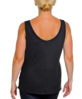 Снимка на Дамски топ от ленена смес