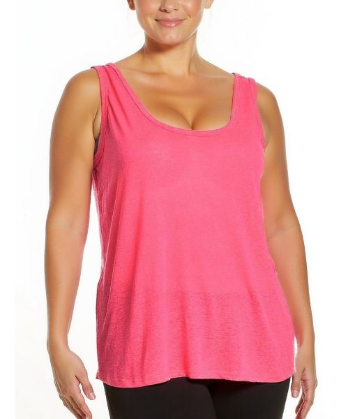 Снимка на Дамски топ от ленена смес