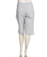Снимка на Дамски къс панталон от ленена смес