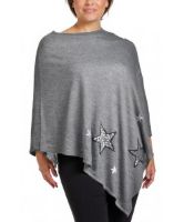 Снимка на Дамски пуловер тип пончо