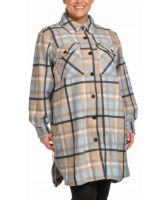 Снимка на Дамско поларено яке тип риза