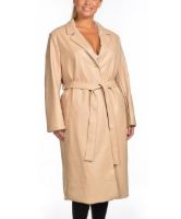 Снимка на Дамско палто от еко кожа