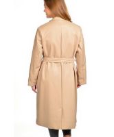 Снимка на Дамско палто от еко кожа