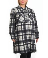 Снимка на Дамско поларено яке тип риза