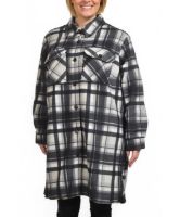 Снимка на Дамско поларено яке тип риза