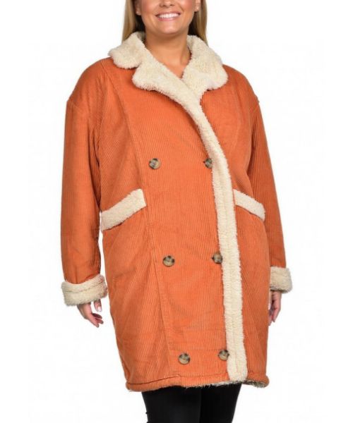 Снимка на Дамско джинсово палто