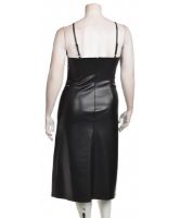 Снимка на Рокля от еко кожа