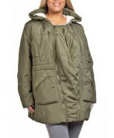 Снимка на Дамско яке за бременни с приставка за бебе