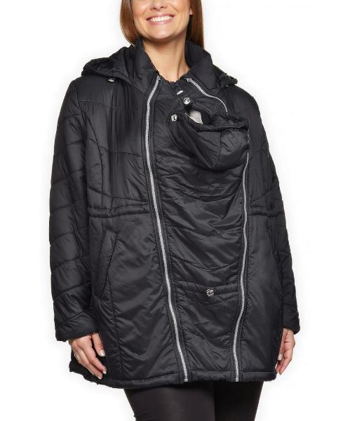 Снимка на Дамско яке за бременни с приставка за носене на бебе