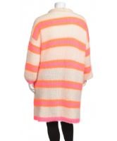 Снимка на Дамска жилетка с шарка в електриков цвят