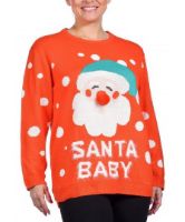 Снимка на Дамски пуловер за бременни