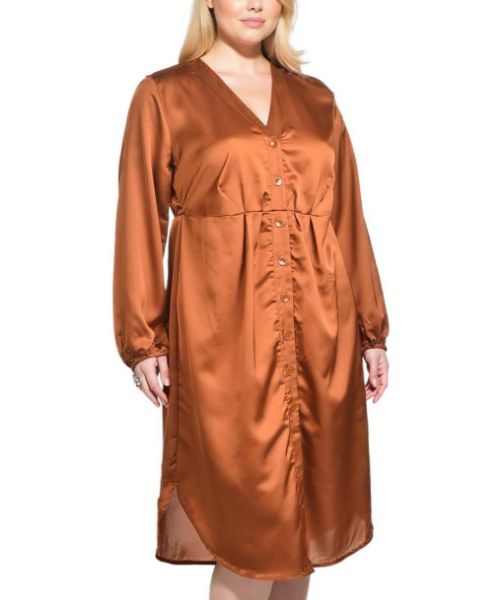 Снимка на Сатенена рокля