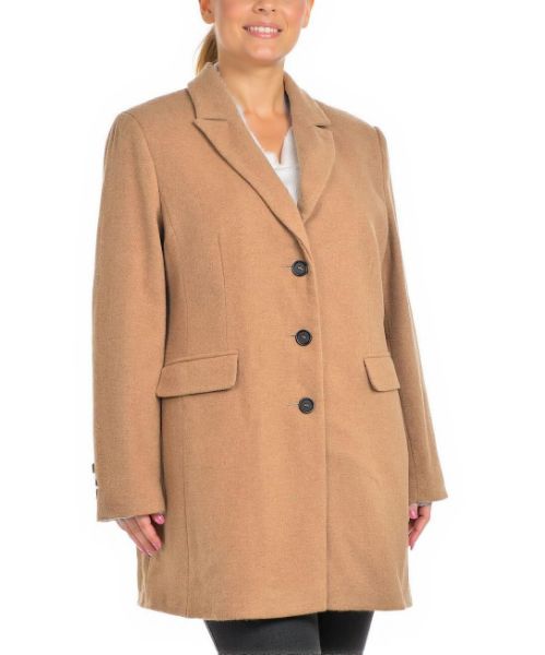 Снимка на Дамско палто от вълнена смес