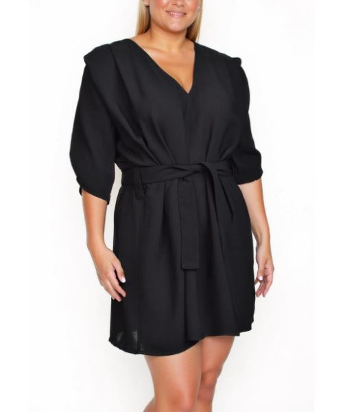 Снимка на Рокля с ластик за коса