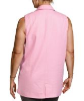 Снимка на Дамски елек от ленена смес