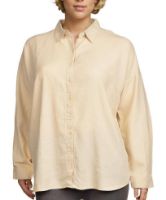 Снимка на Дамска риза от ленена смес