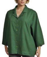 Снимка на Дамска риза от ленена смес