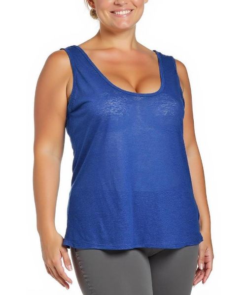 Снимка на Дамски потник от ленена смес