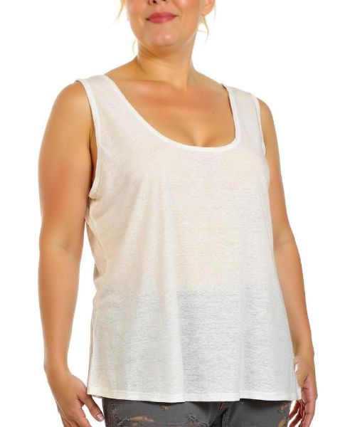 Снимка на Дамски потник от ленена смес