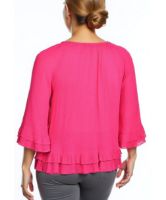 Снимка на Дамска блуза с бродерия