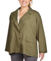 Снимка на Дамско сако от ленена смес