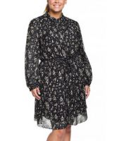 Снимка на Рокля от вълна и коприна