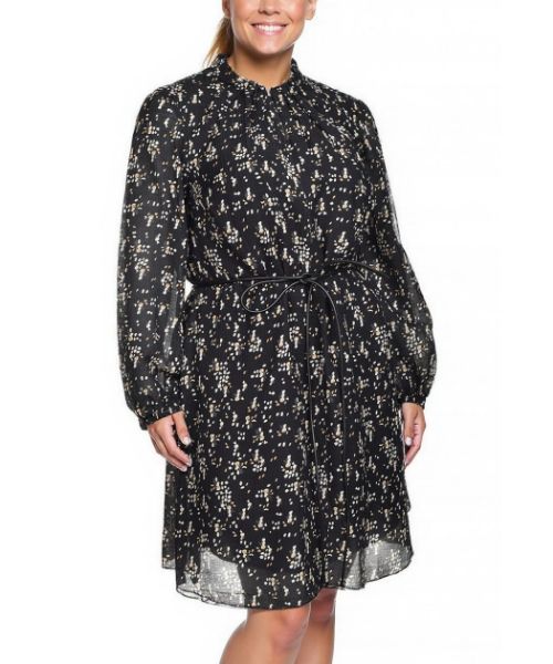 Снимка на Рокля от вълна и коприна