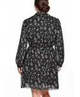 Снимка на Рокля от вълна и коприна