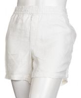 Снимка на Дамски къс панталон от лен