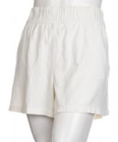 Снимка на Дамски къс панталон от ленена смес