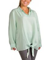 Снимка на Дамска блуза от ленена смес