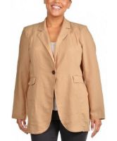 Снимка на Дамско сако от ленена смес
