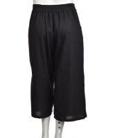 Снимка на Дамски къс панталон от ленена смес