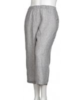 Снимка на Дамски къс панталон от лен