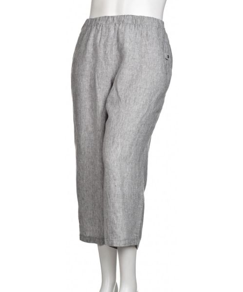 Снимка на Дамски къс панталон от лен