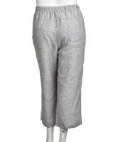 Снимка на Дамски къс панталон от лен