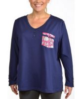 Снимка на Дамско горнище на пижама