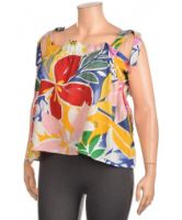 Снимка на Дамски топ от ленена смес