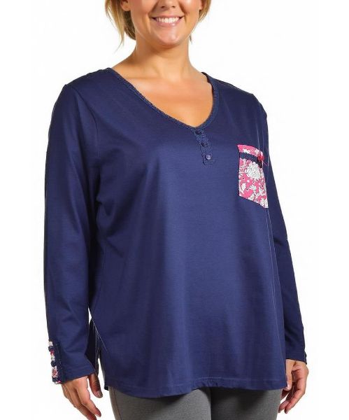 Снимка на Дамско горнище на пижама