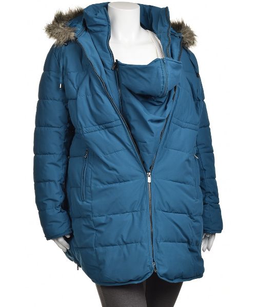 Снимка на Дамско яке за брееменни с приставка за носене на новородено