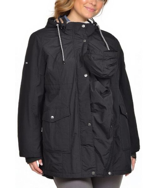 Снимка на Дамско яке за бременни с приставка за новородено