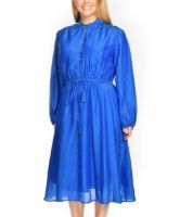 Снимка на Рокля от лиоцел и коприна