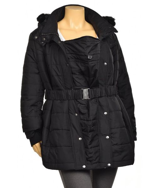 Снимка на Дамско яке с приставка за новородено