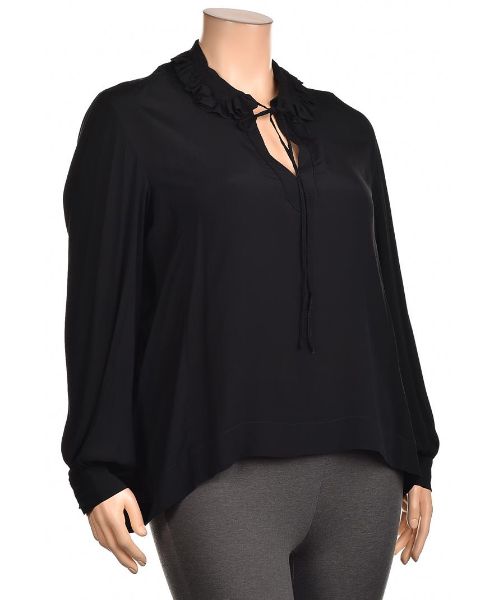 Снимка на Дамска блуза с коприна