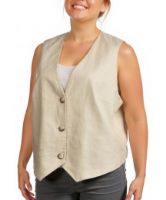 Снимка на Дамски елек от лен